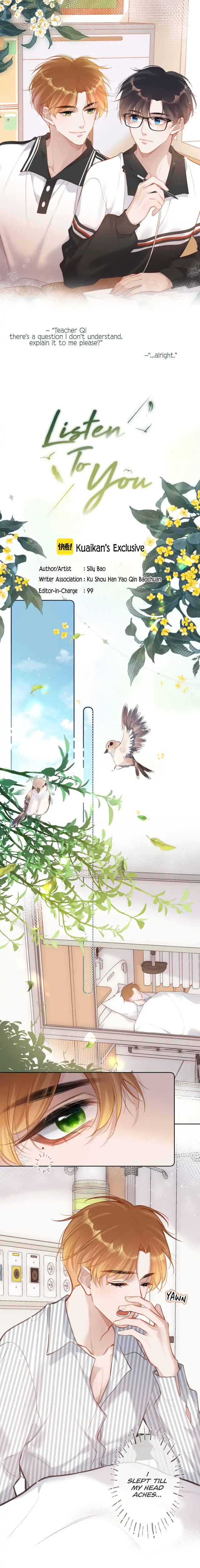 Listen to You - Chapter 5 manhwa