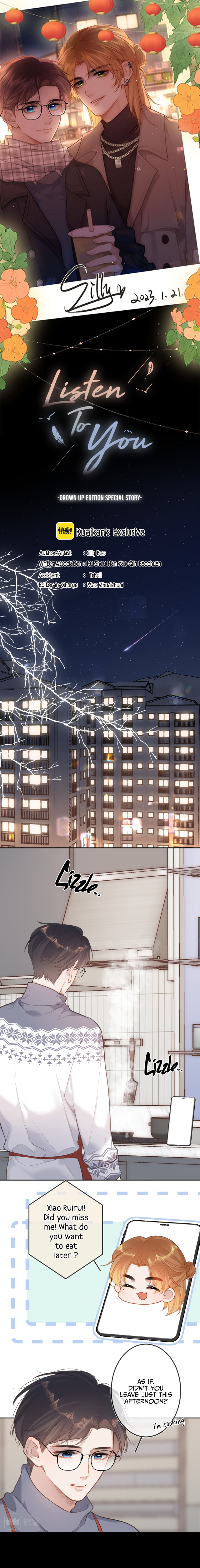 Listen to You - Chapter 9.5 manhwa