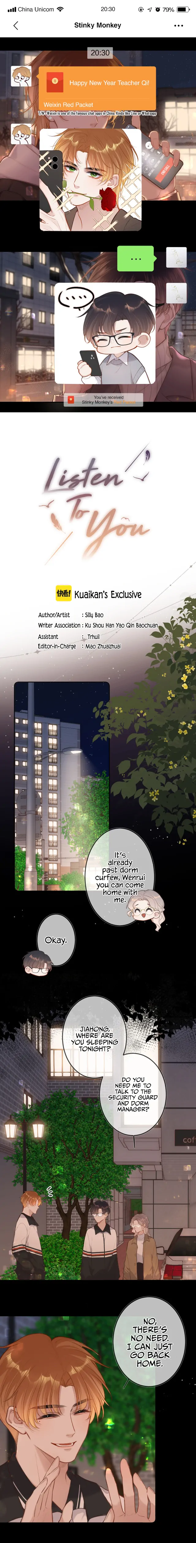 Listen to You - Chapter 9 manhwa