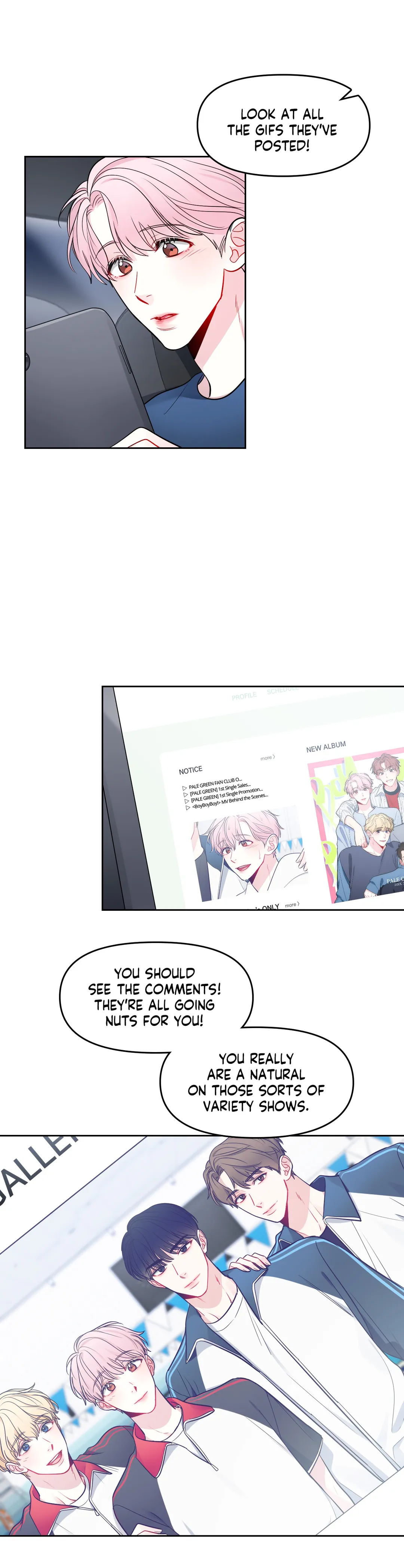 The Path of a Star「Official」 - Chapter 12 manhwa