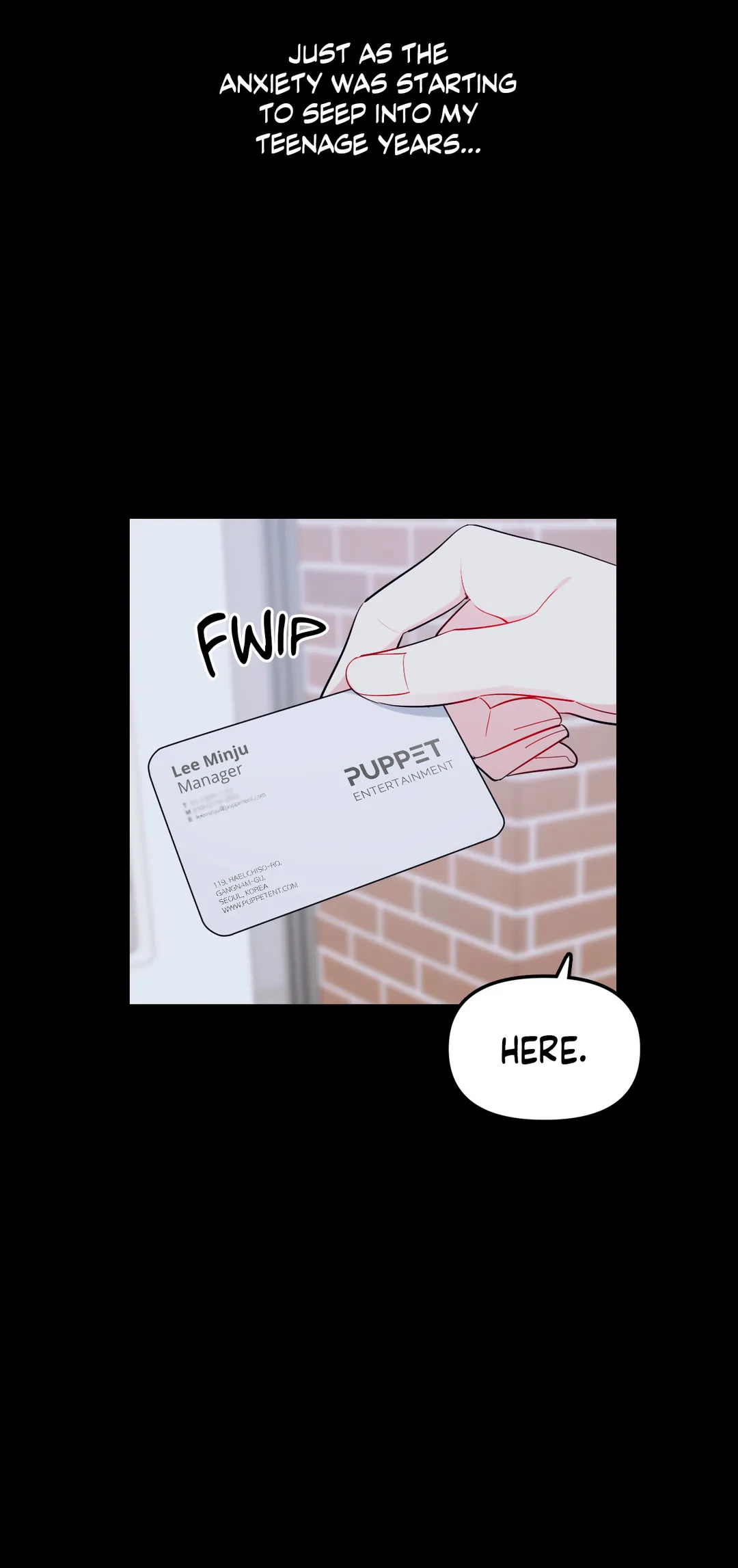 The Path of a Star「Official」 - Chapter 13 manhwa