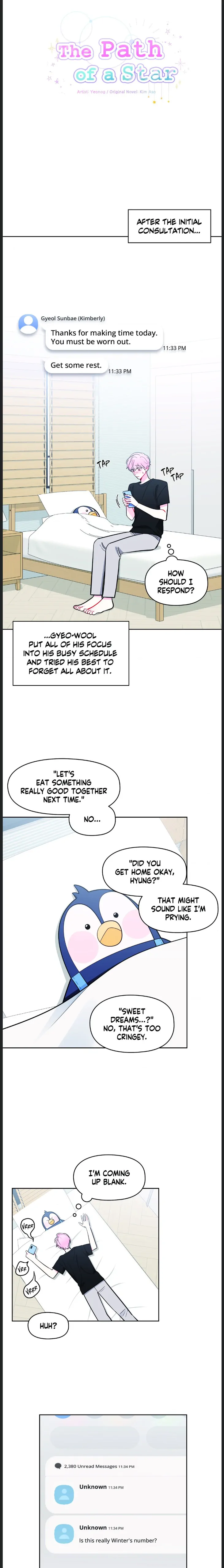 The Path of a Star「Official」 - Chapter 47 manhwa