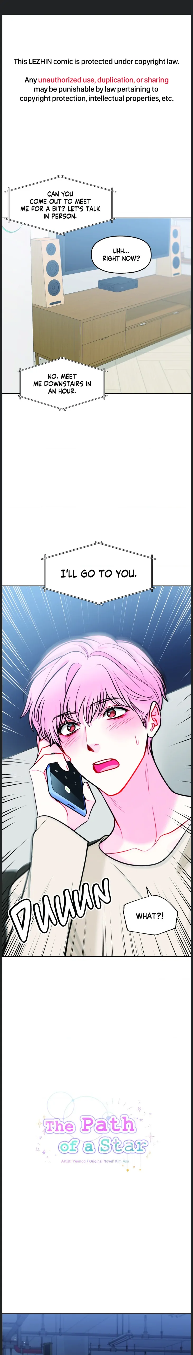 The Path of a Star「Official」 - Chapter 62 manhwa
