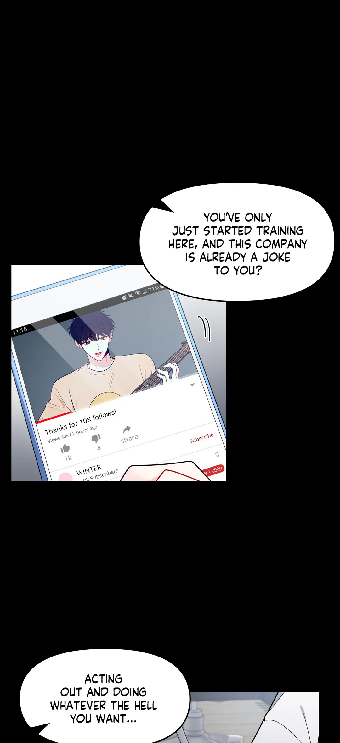 The Path of a Star「Official」 - Chapter 9 manhwa
