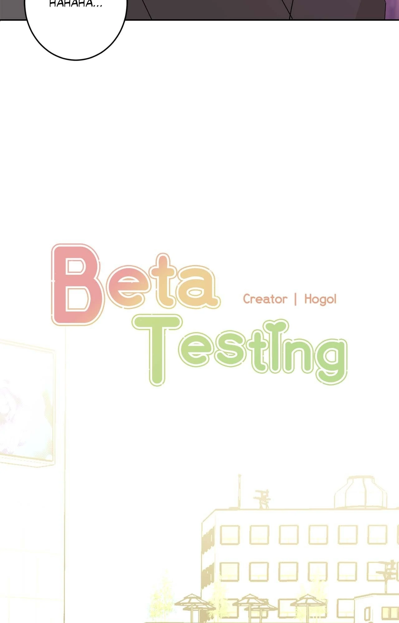 Beta Testing (Official) - Chapter 109 manhwa
