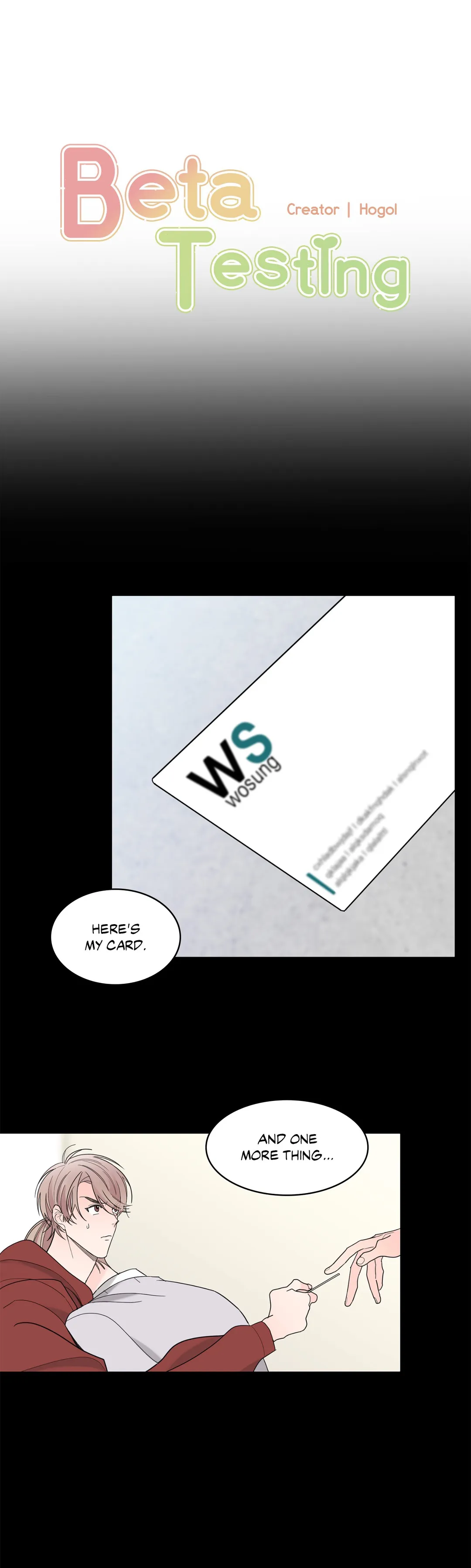 Beta Testing (Official) - Chapter 2 manhwa