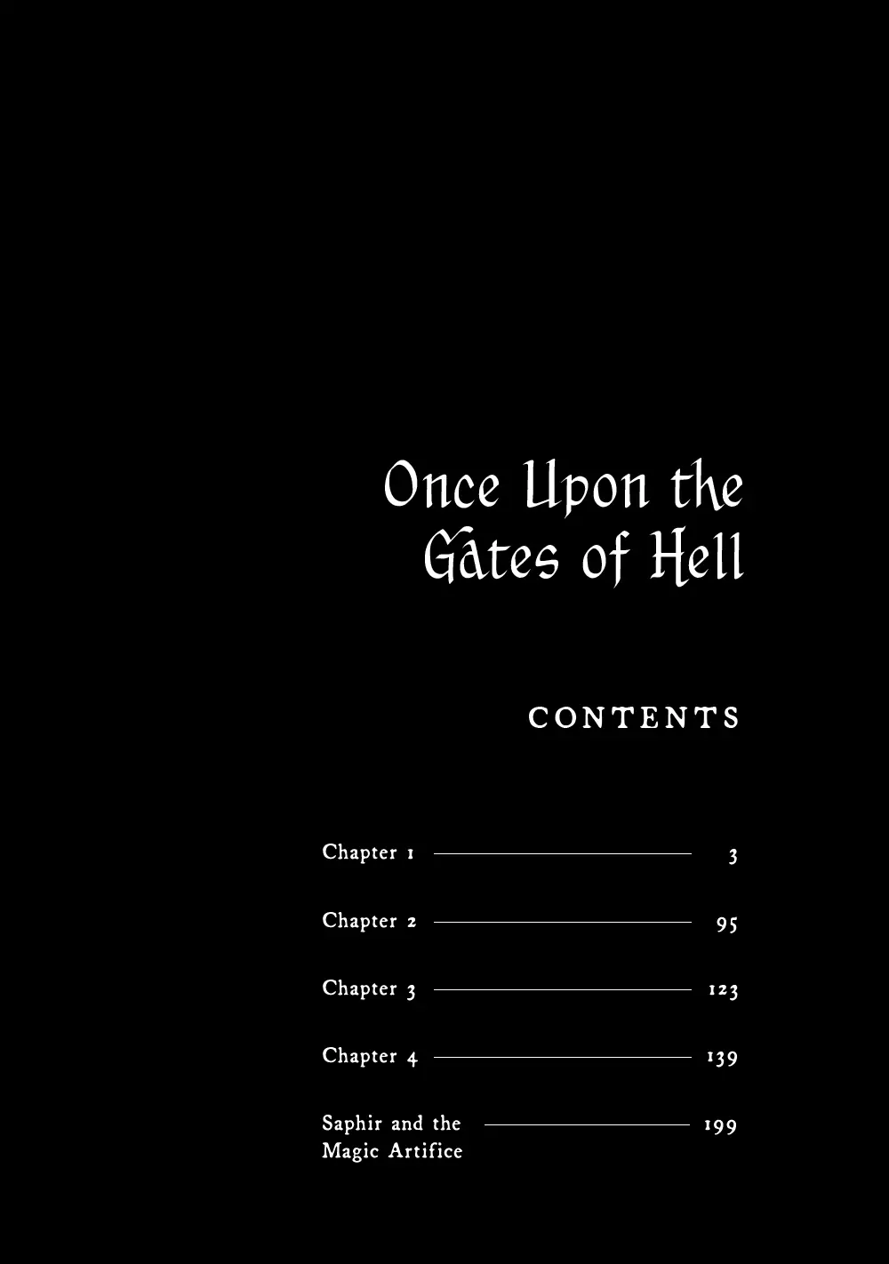 Once Upon the Gates of Hell - Volume 1 Chapter 1 manhwa