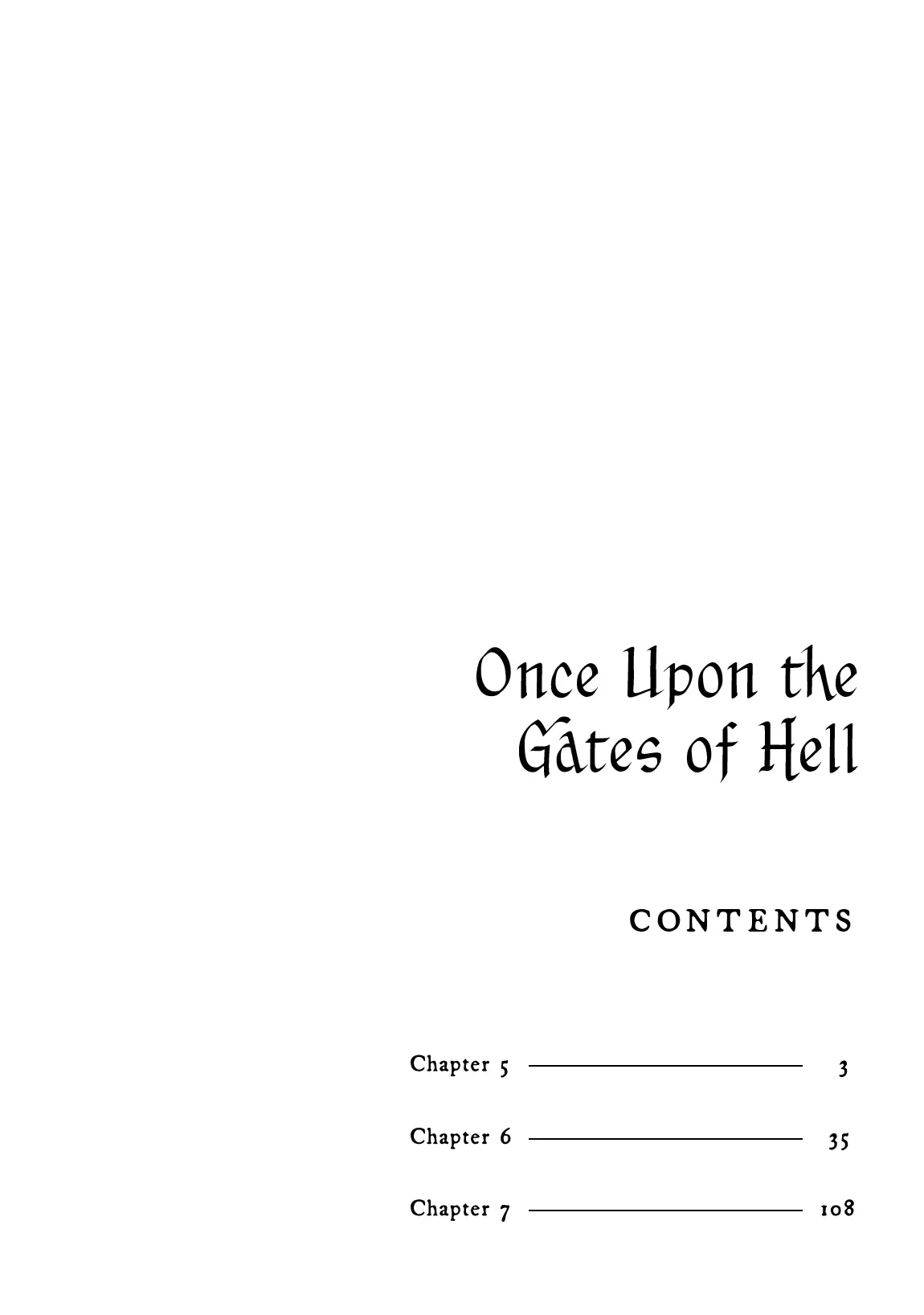 Once Upon the Gates of Hell - Volume 2 Chapter 5 manhwa