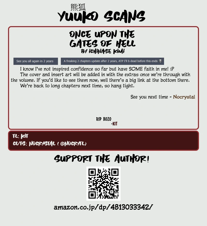 Once Upon the Gates of Hell - Volume 3 Chapter 8 manhwa