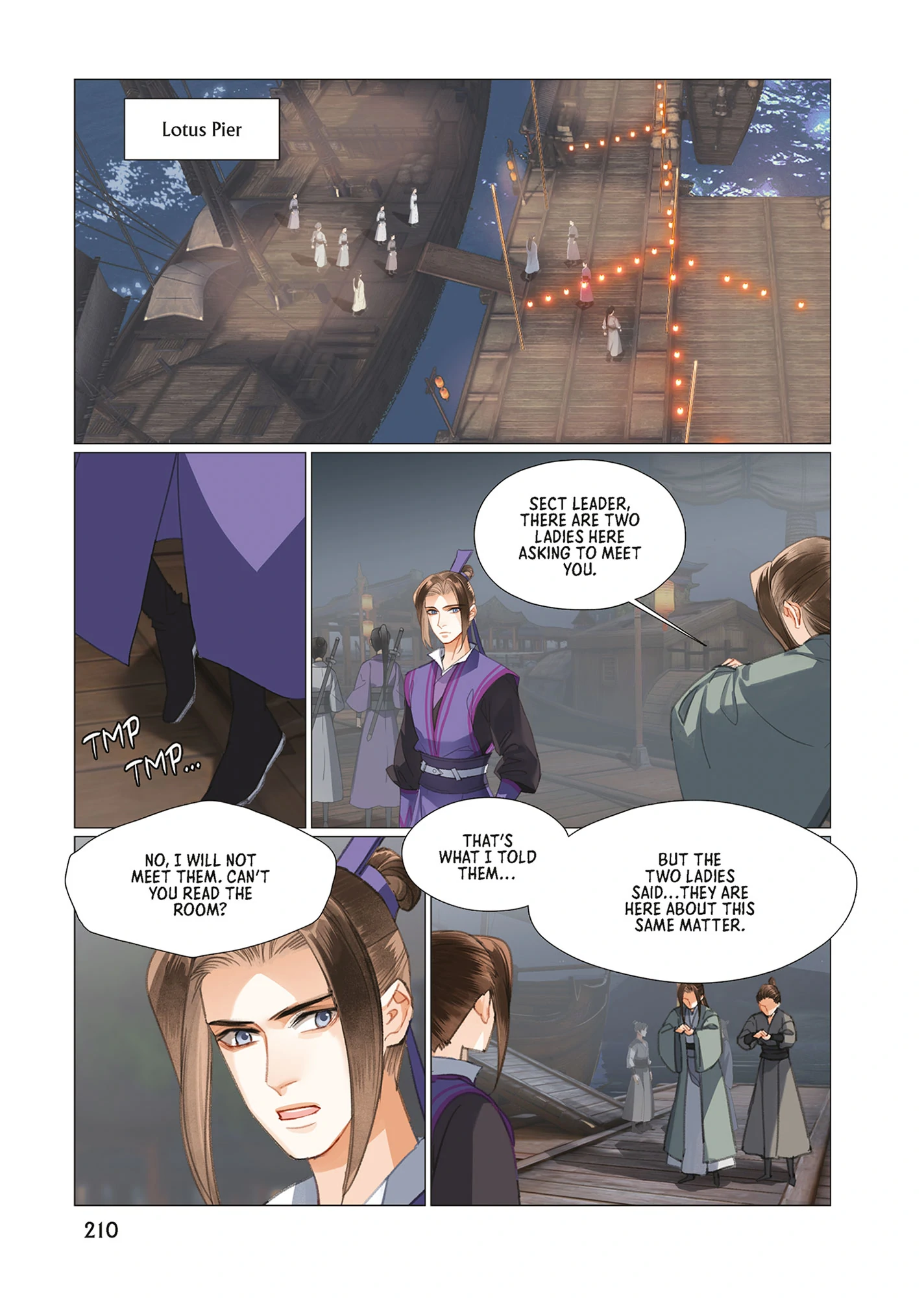 Grandmaster of Demonic Cultivation (The Comic) - Volume 11 Chapter 219 manhwa