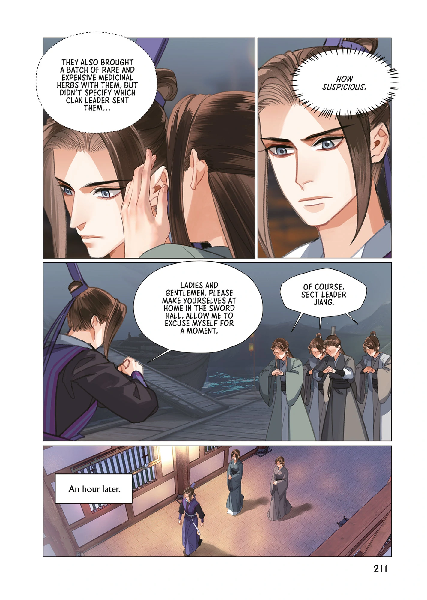 Grandmaster of Demonic Cultivation (The Comic) - Volume 11 Chapter 219 manhwa