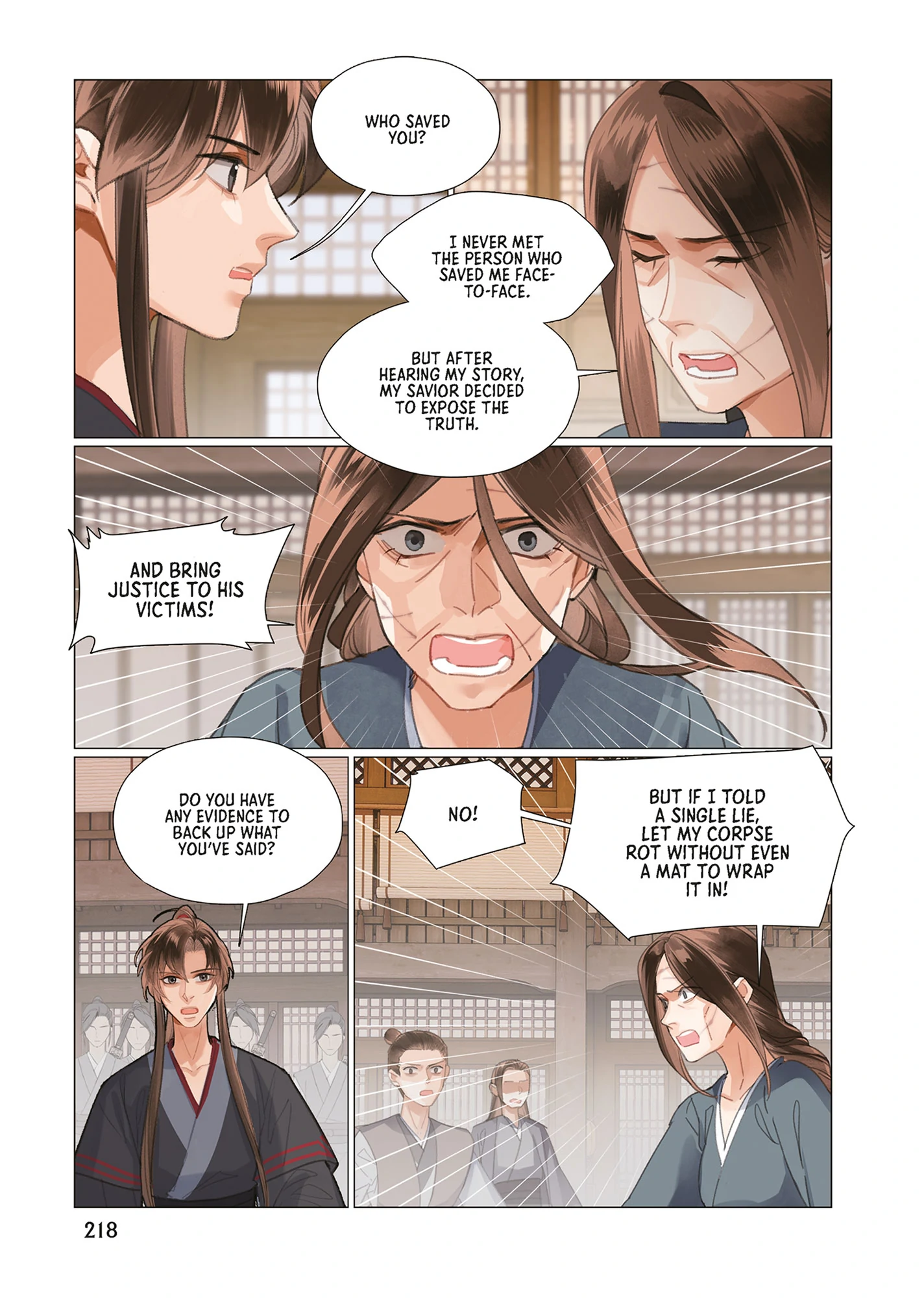 Grandmaster of Demonic Cultivation (The Comic) - Volume 11 Chapter 219 manhwa