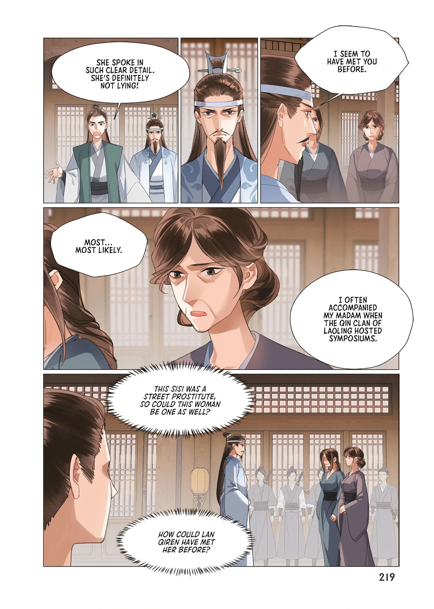 Grandmaster of Demonic Cultivation (The Comic) - Volume 11 Chapter 219 manhwa