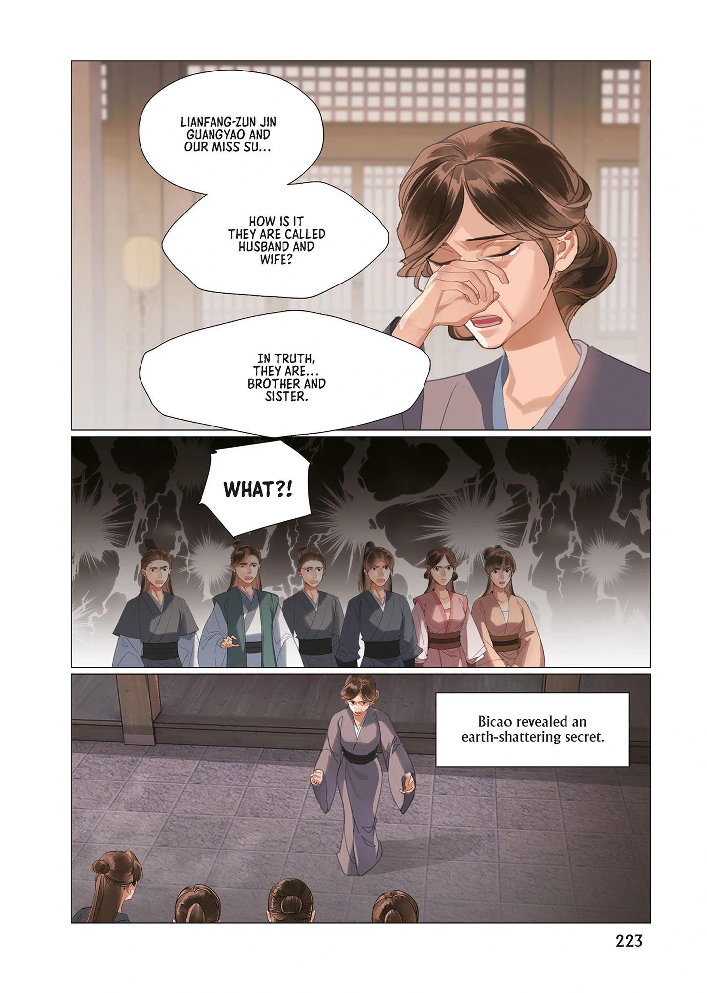 Grandmaster of Demonic Cultivation (The Comic) - Volume 11 Chapter 220 manhwa