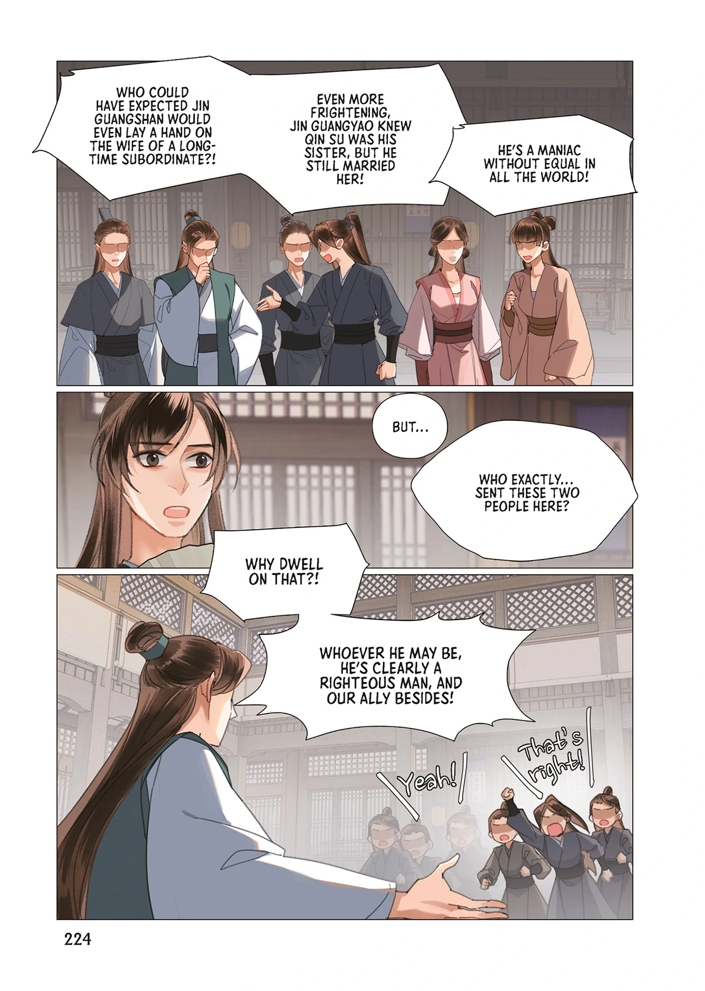 Grandmaster of Demonic Cultivation (The Comic) - Volume 11 Chapter 220 manhwa