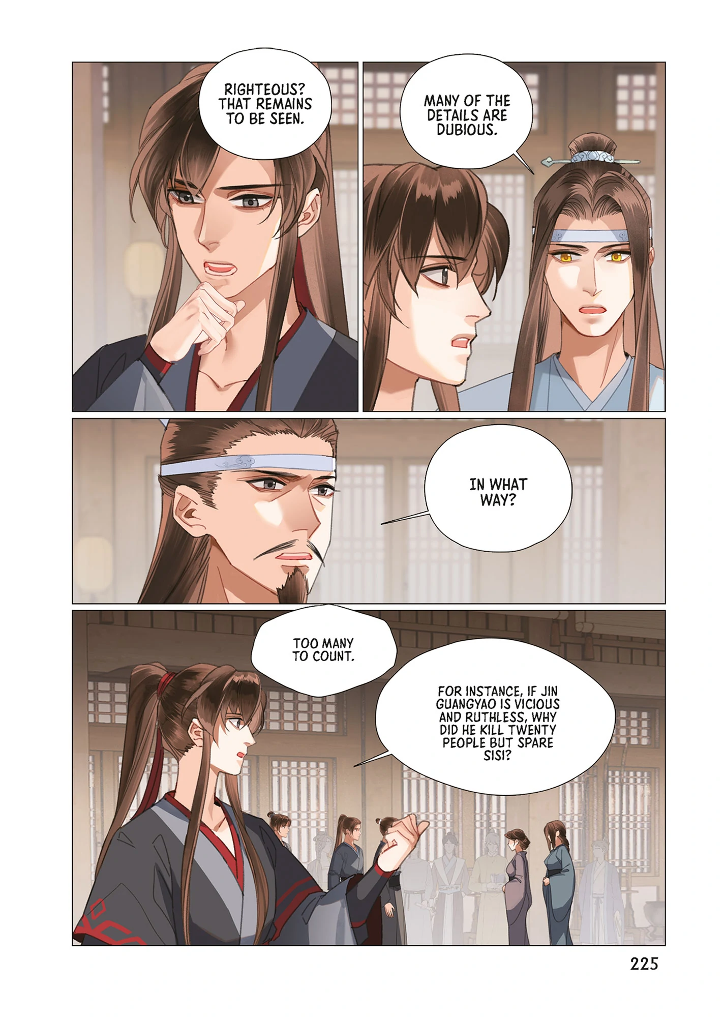 Grandmaster of Demonic Cultivation (The Comic) - Volume 11 Chapter 220 manhwa