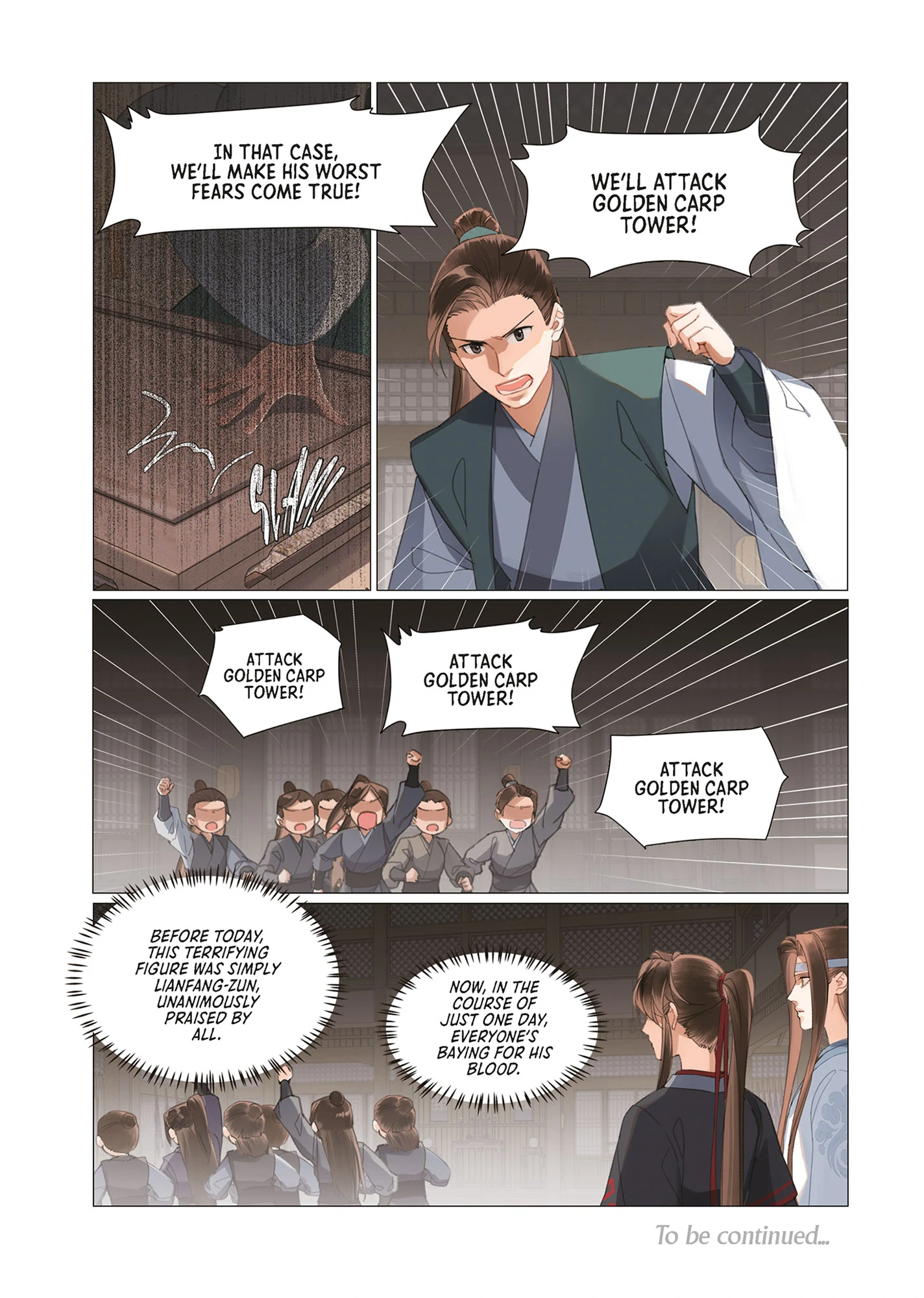 Grandmaster of Demonic Cultivation (The Comic) - Volume 11 Chapter 220 manhwa