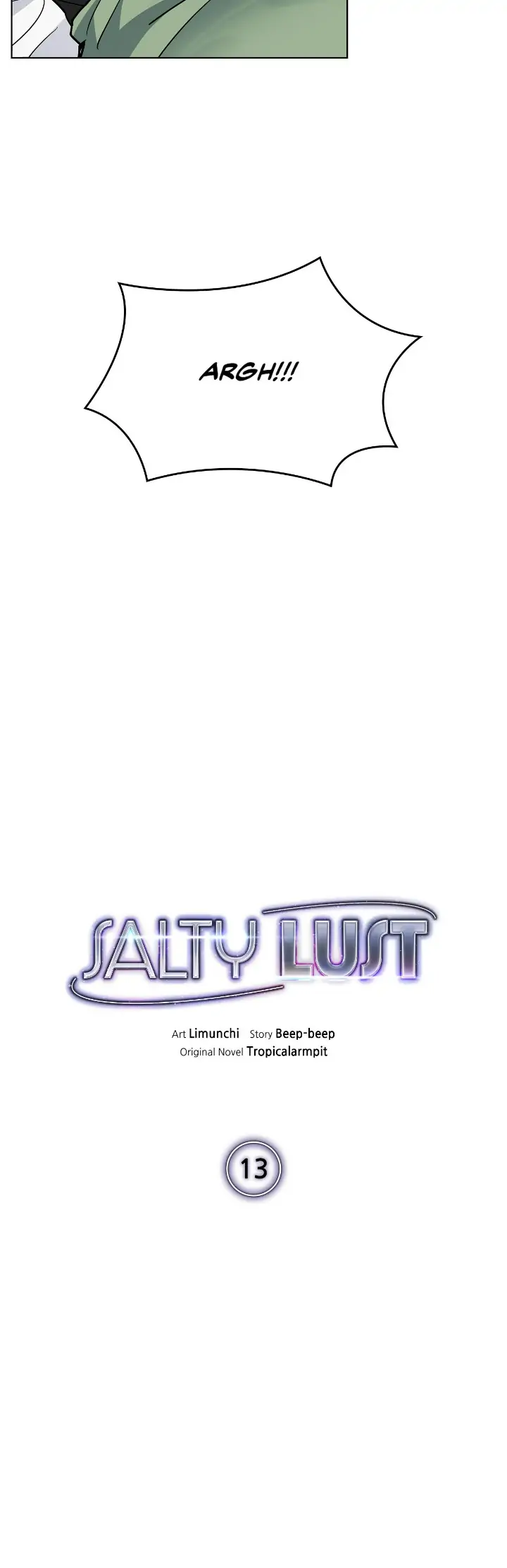 Salty Lust - Chapter 13 manhwa