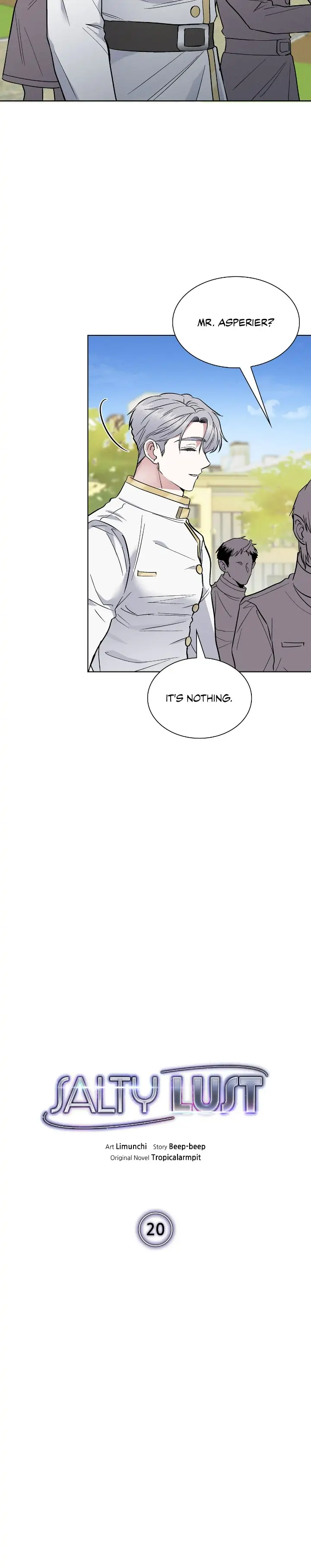Salty Lust - Chapter 20 manhwa