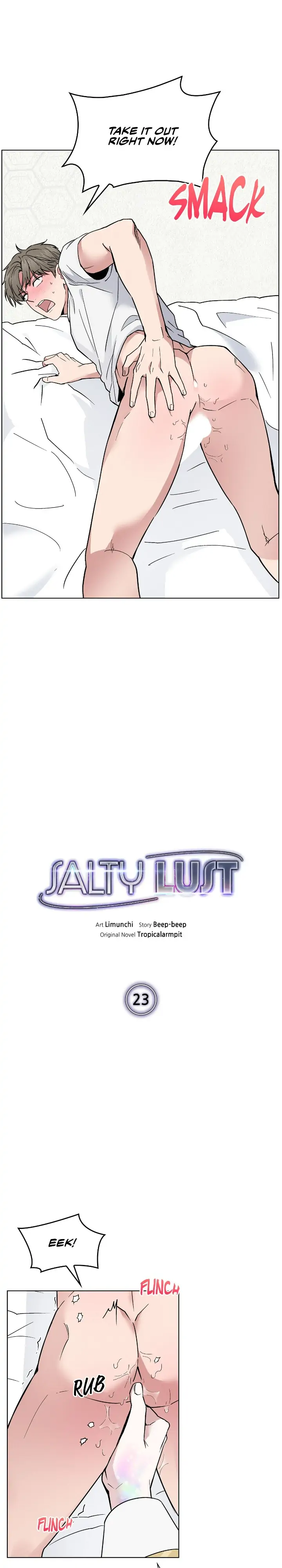 Salty Lust - Chapter 23 manhwa