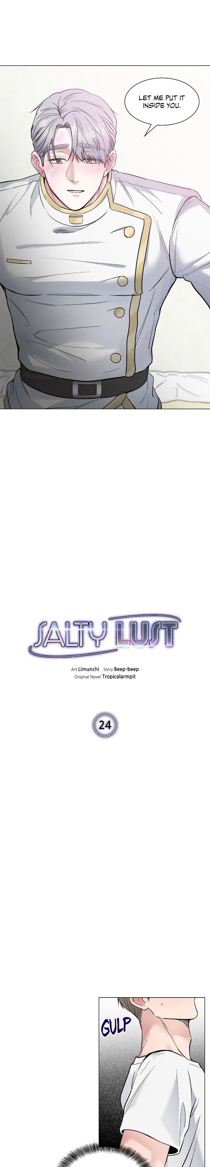 Salty Lust - Chapter 24 manhwa
