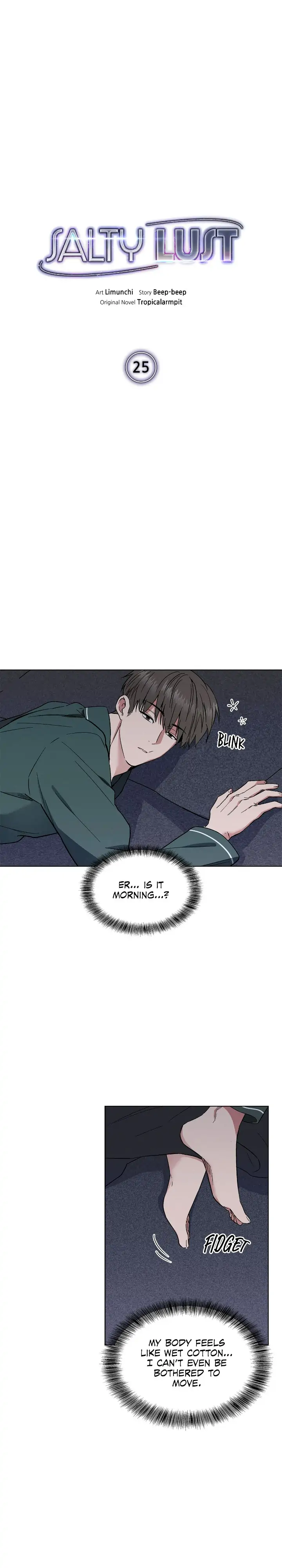Salty Lust - Chapter 25 manhwa