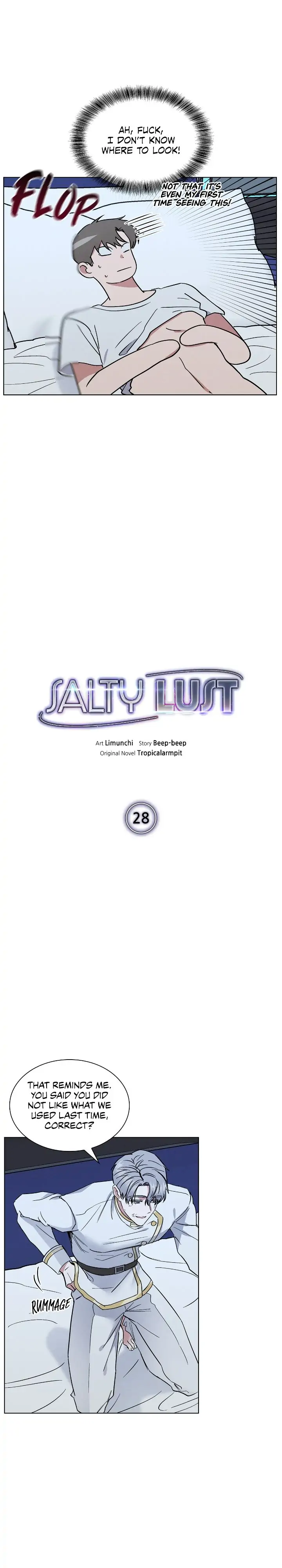Salty Lust - Chapter 28 manhwa