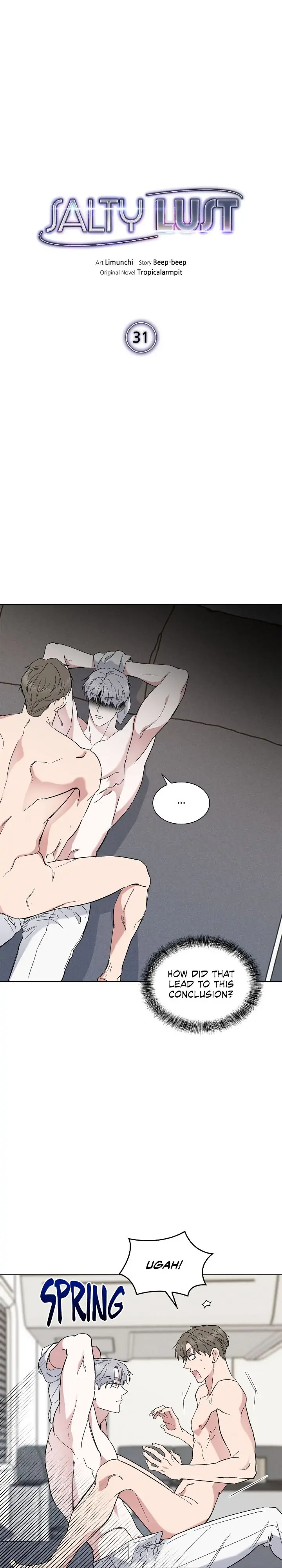 Salty Lust - Chapter 31 manhwa