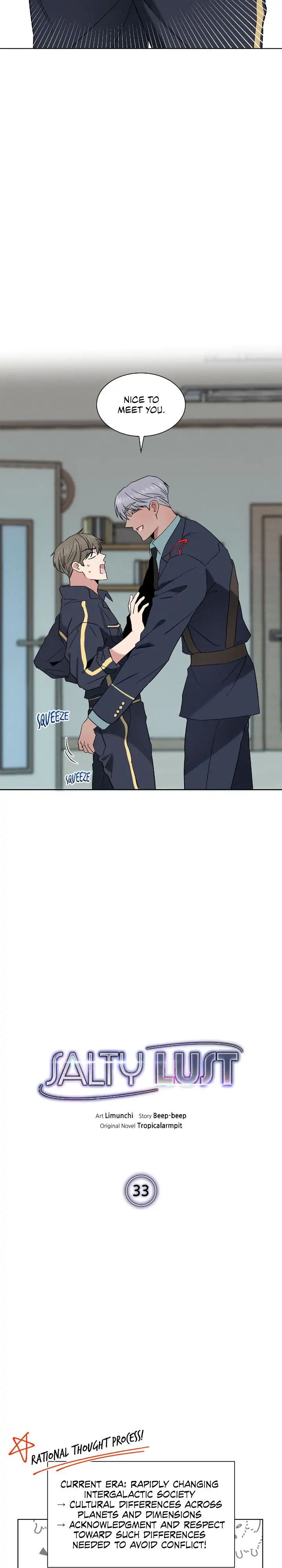 Salty Lust - Chapter 33 manhwa