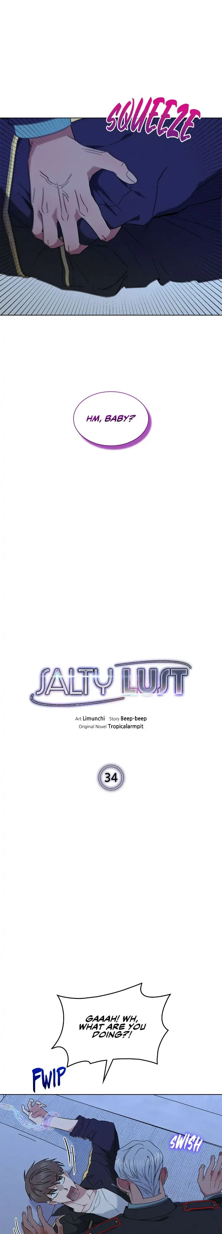 Salty Lust - Chapter 34 manhwa