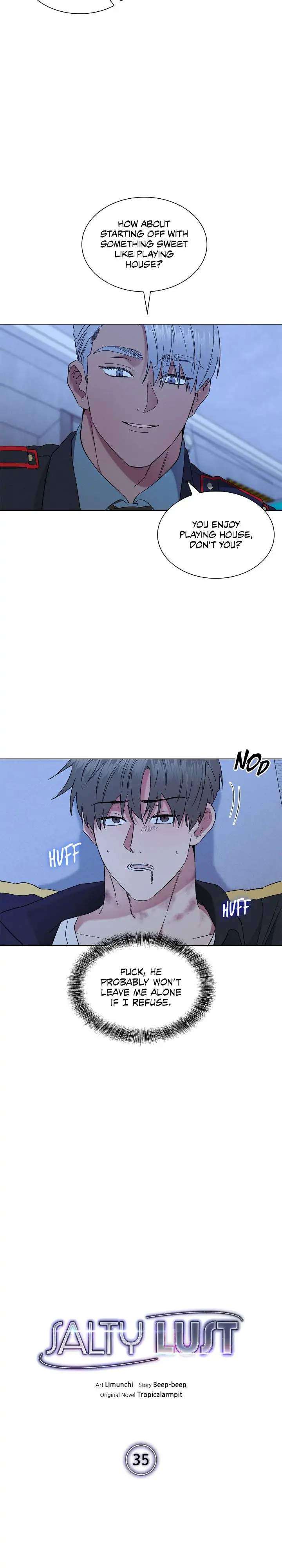 Salty Lust - Chapter 35 manhwa