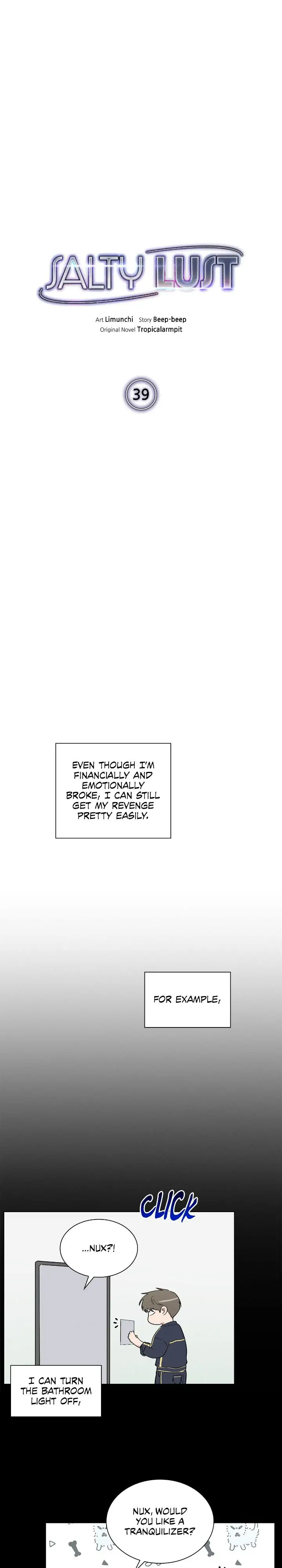 Salty Lust - Chapter 39 manhwa