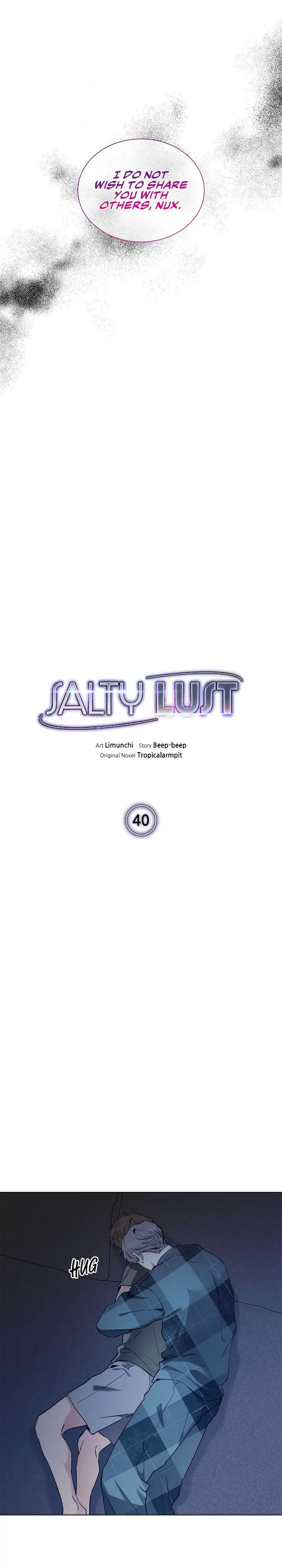 Salty Lust - Chapter 40 manhwa