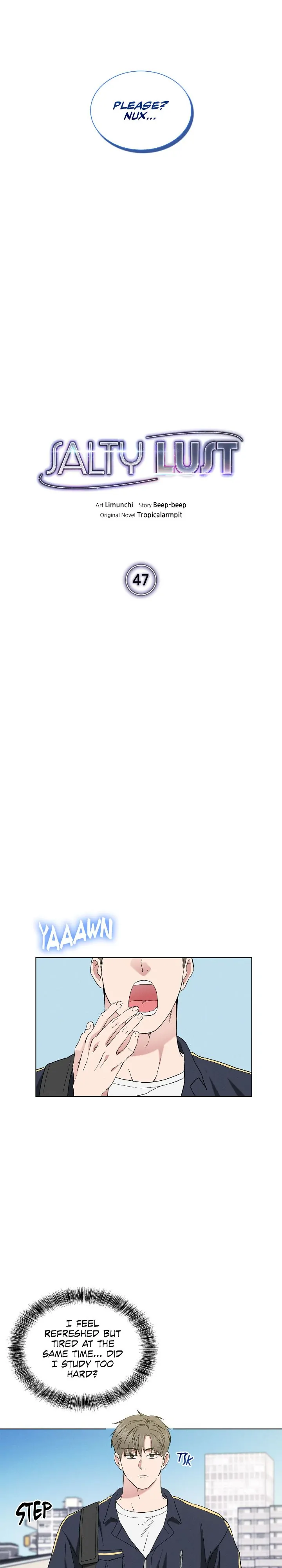 Salty Lust - Chapter 47 manhwa