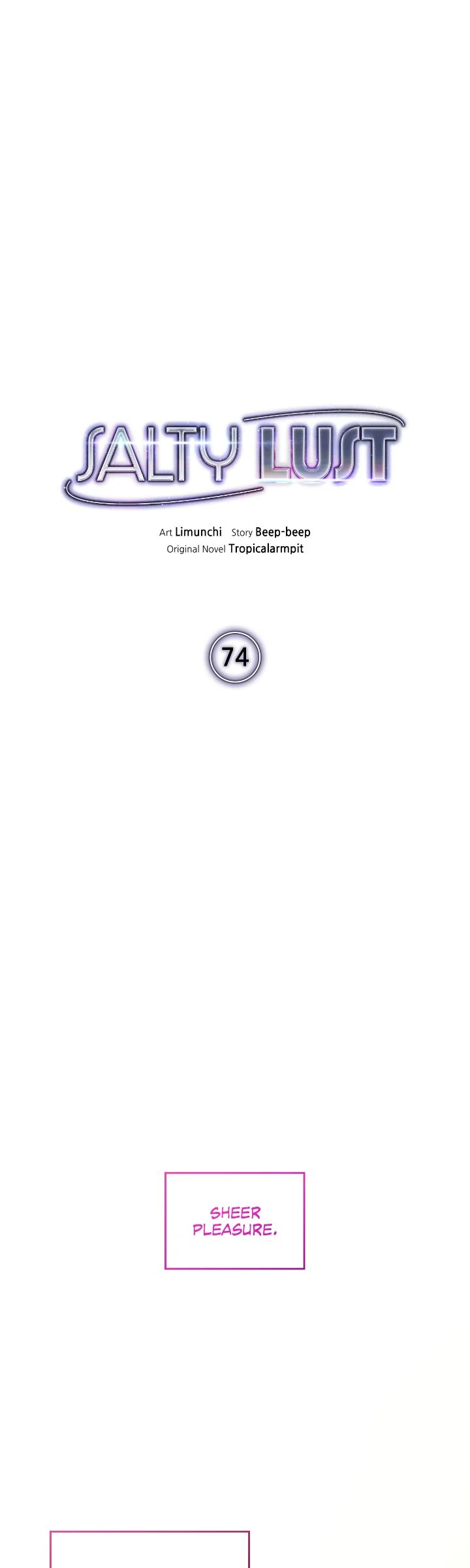 Salty Lust - Chapter 74 manhwa