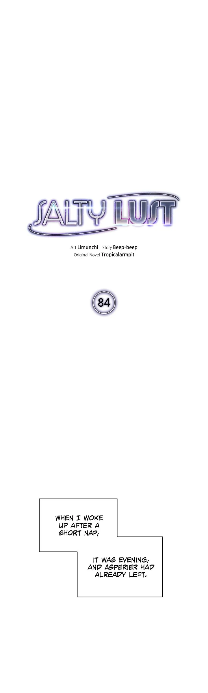 Salty Lust - Chapter 84 manhwa