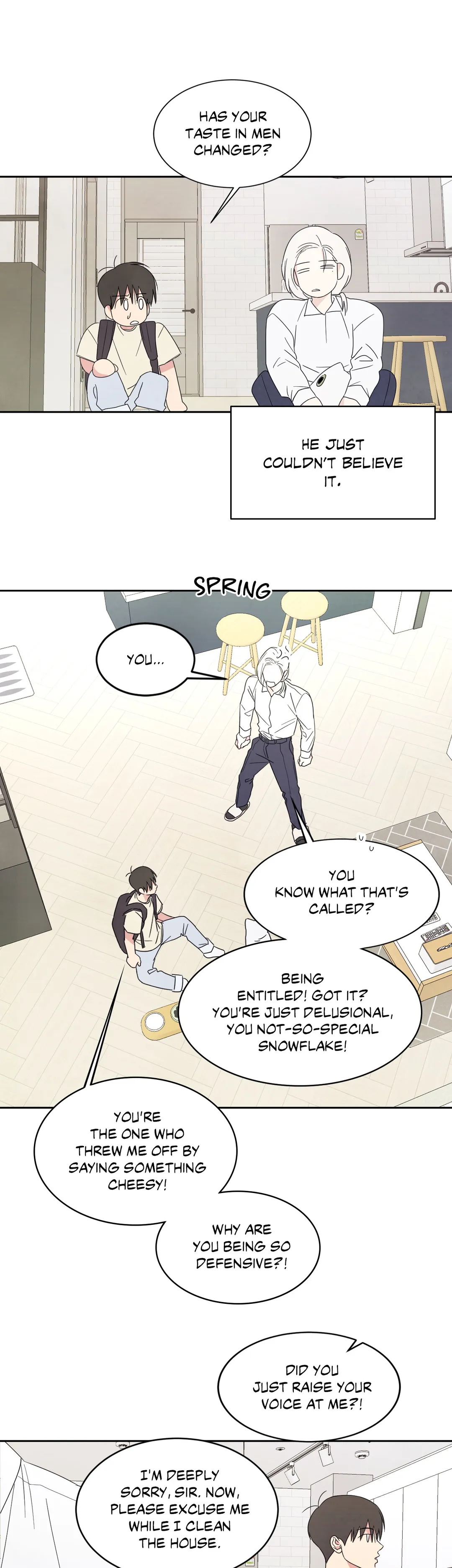 Topsy-Turvy [Official] - Chapter 32 manhwa