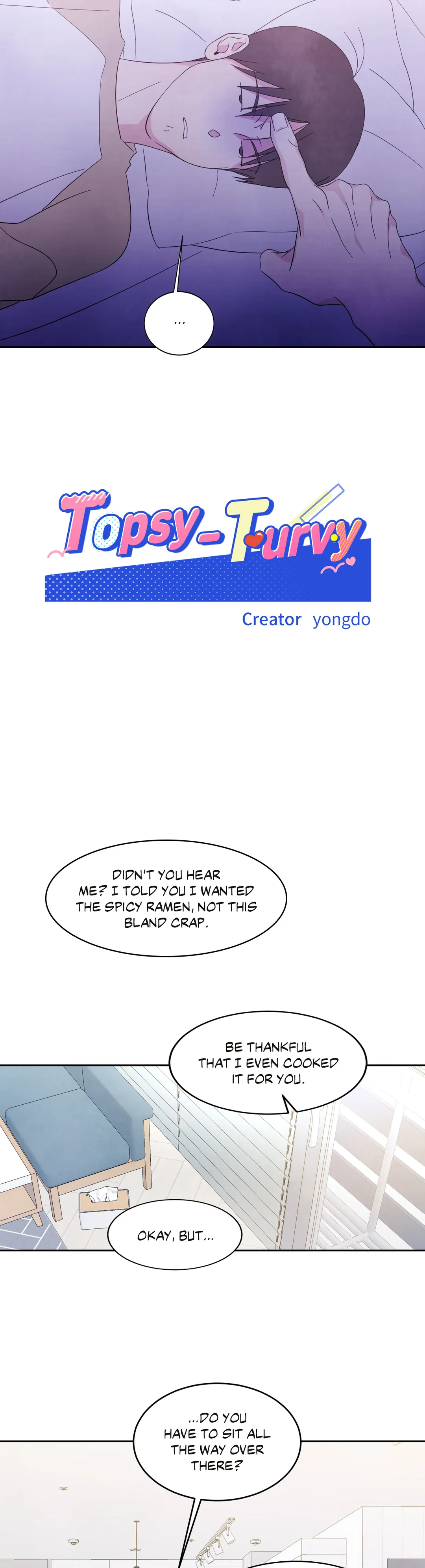 Topsy-Turvy [Official] - Chapter 34 manhwa