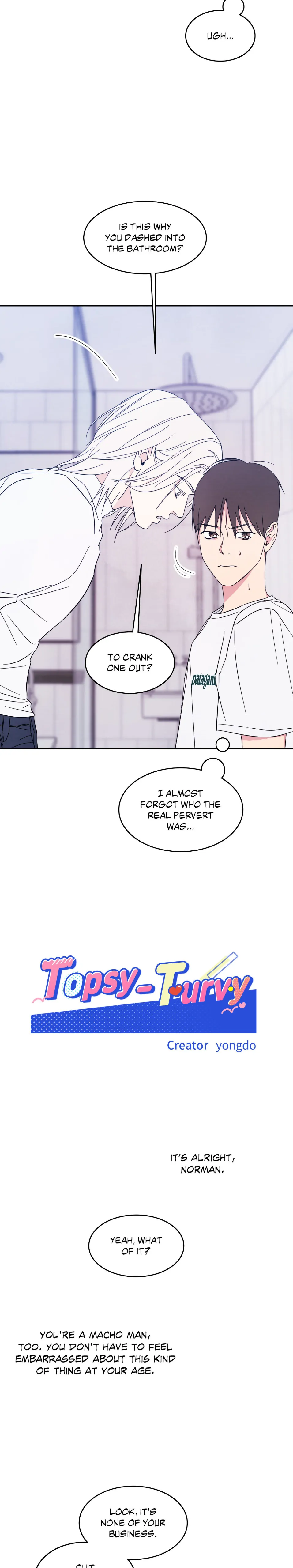Topsy-Turvy [Official] - Chapter 40 manhwa