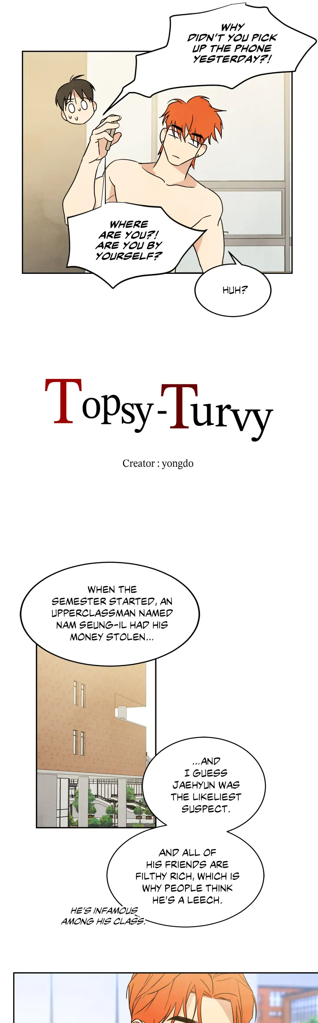Topsy-Turvy [Official] - Chapter 7 manhwa