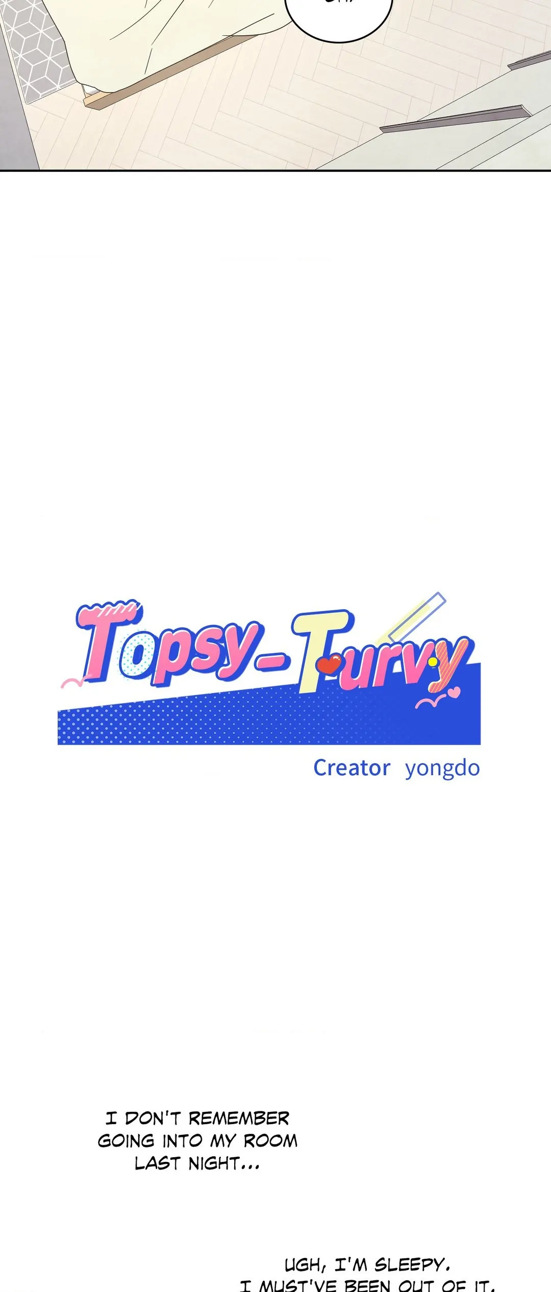 Topsy-Turvy [Official] - Chapter 74 manhwa