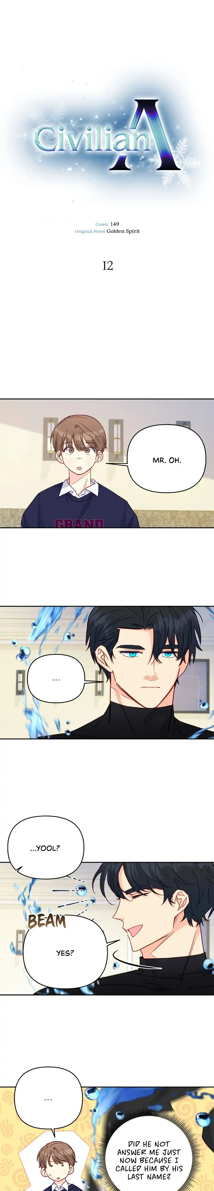 Civilian A - Chapter 12 manhwa