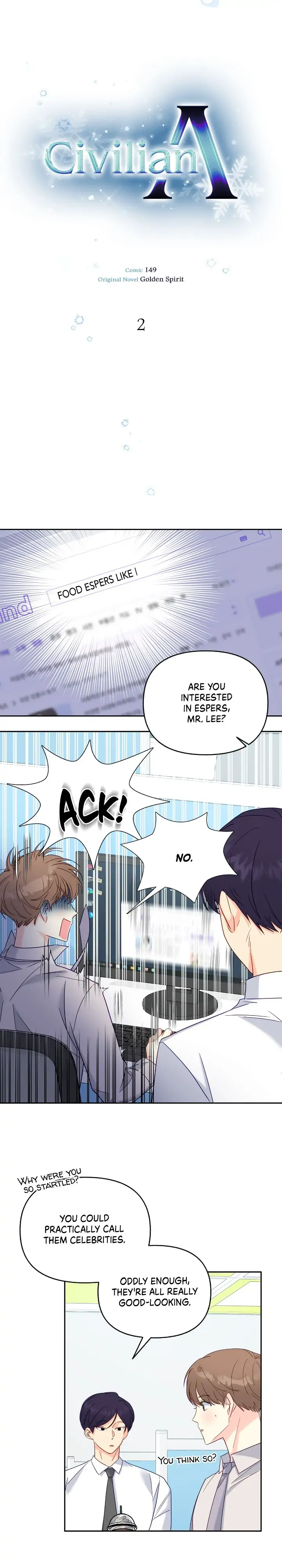 Civilian A - Chapter 2 manhwa