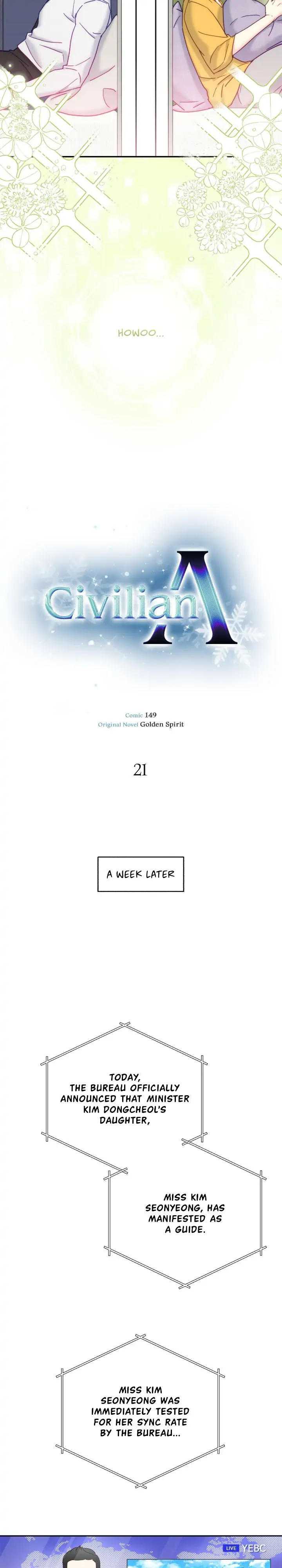 Civilian A - Chapter 21 manhwa