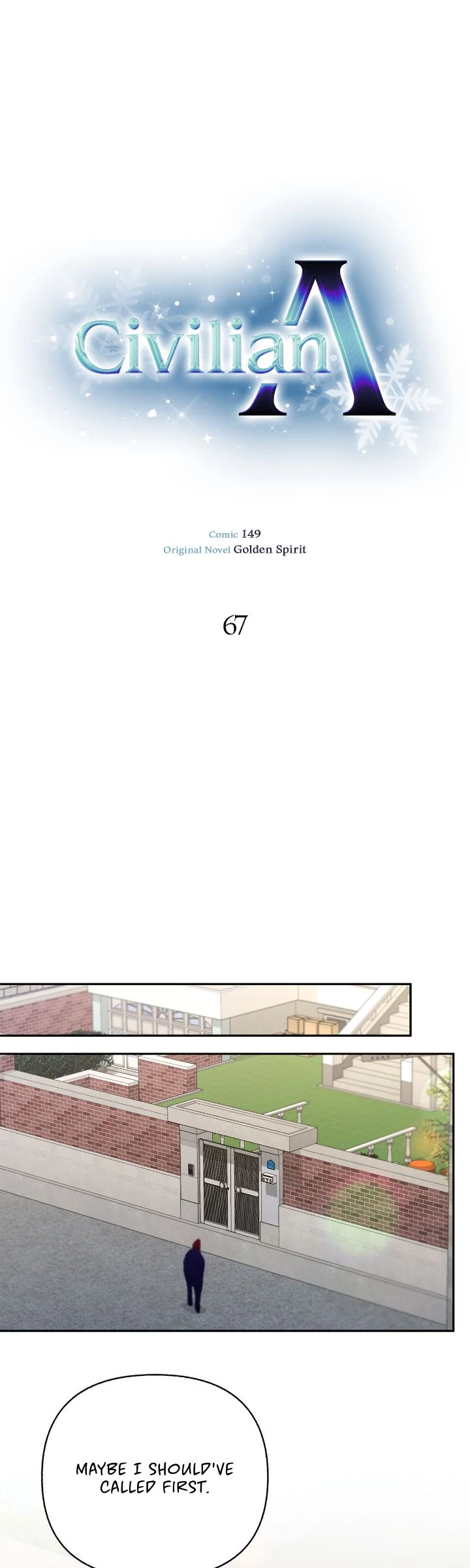 Civilian A - Chapter 67 manhwa