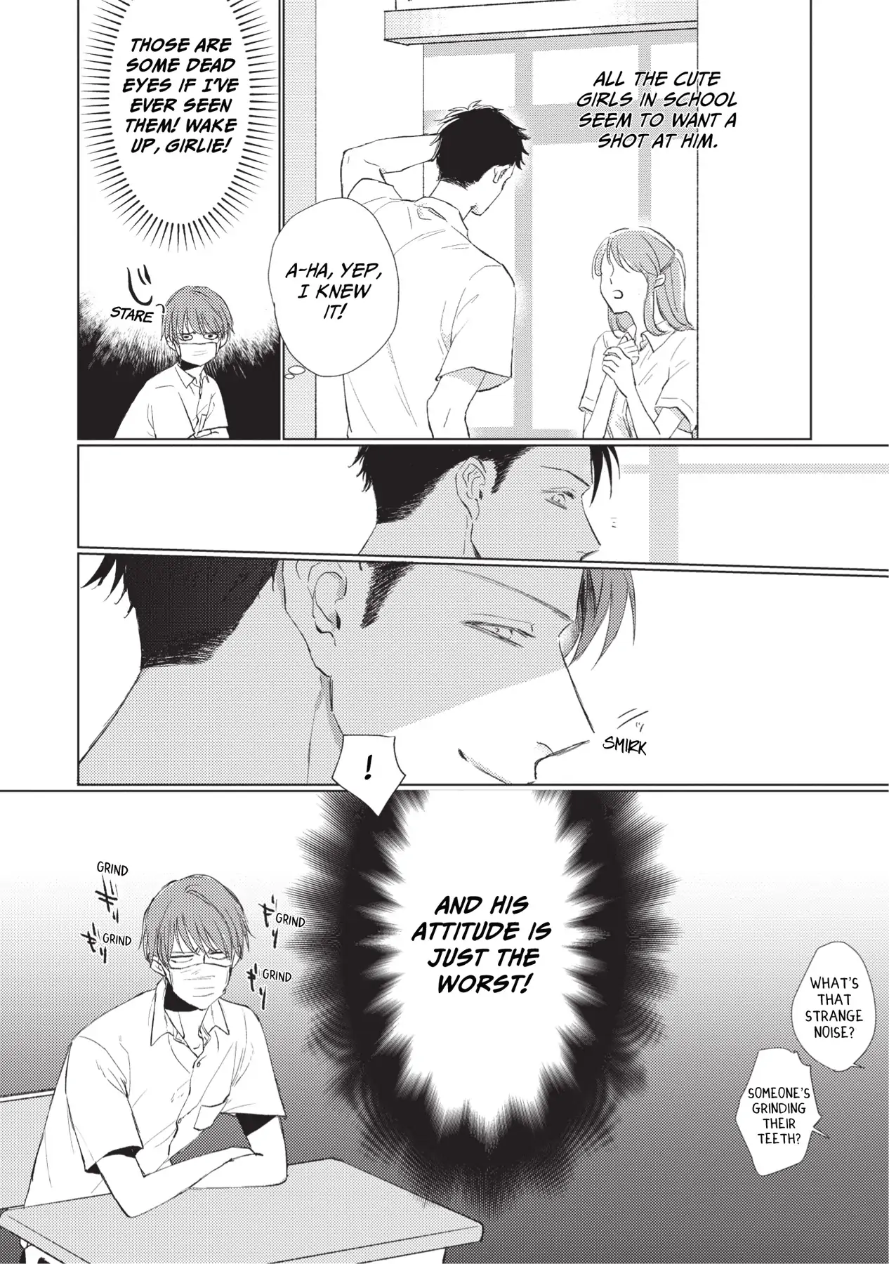 Mask Danshi wa Koishitakunai no ni (Official) - Volume 1 Chapter 1.5 manhwa