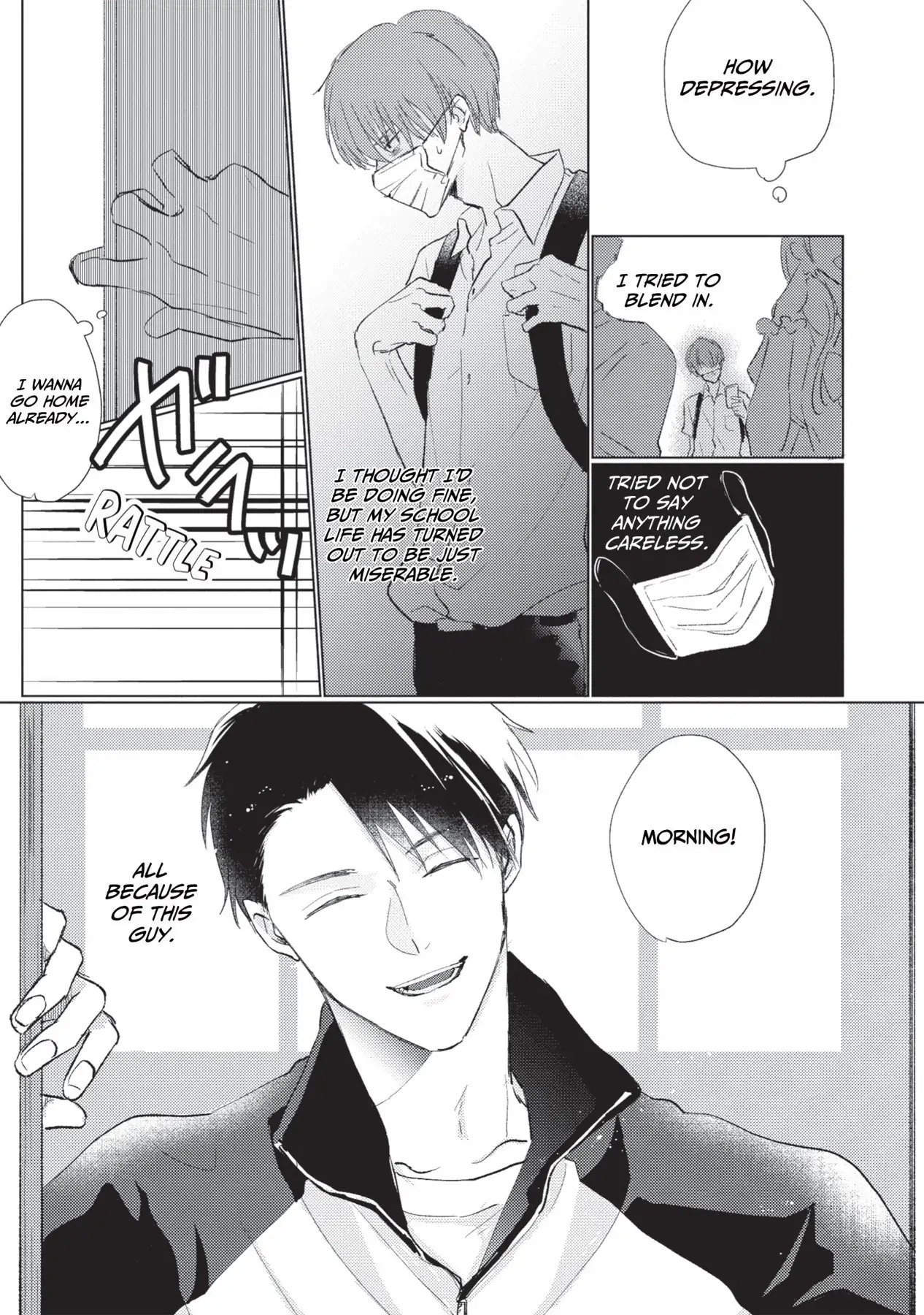 Mask Danshi wa Koishitakunai no ni (Official) - Volume 1 Chapter 1 manhwa