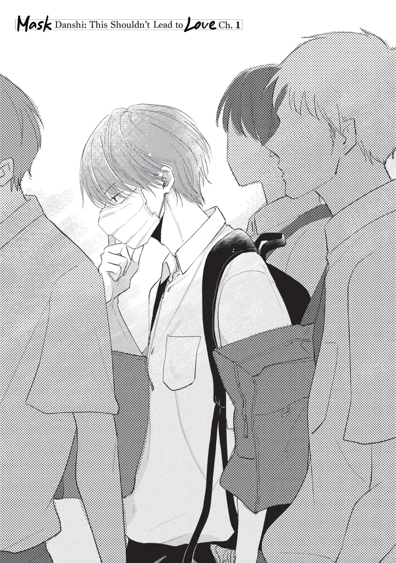 Mask Danshi wa Koishitakunai no ni (Official) - Volume 1 Chapter 1 manhwa