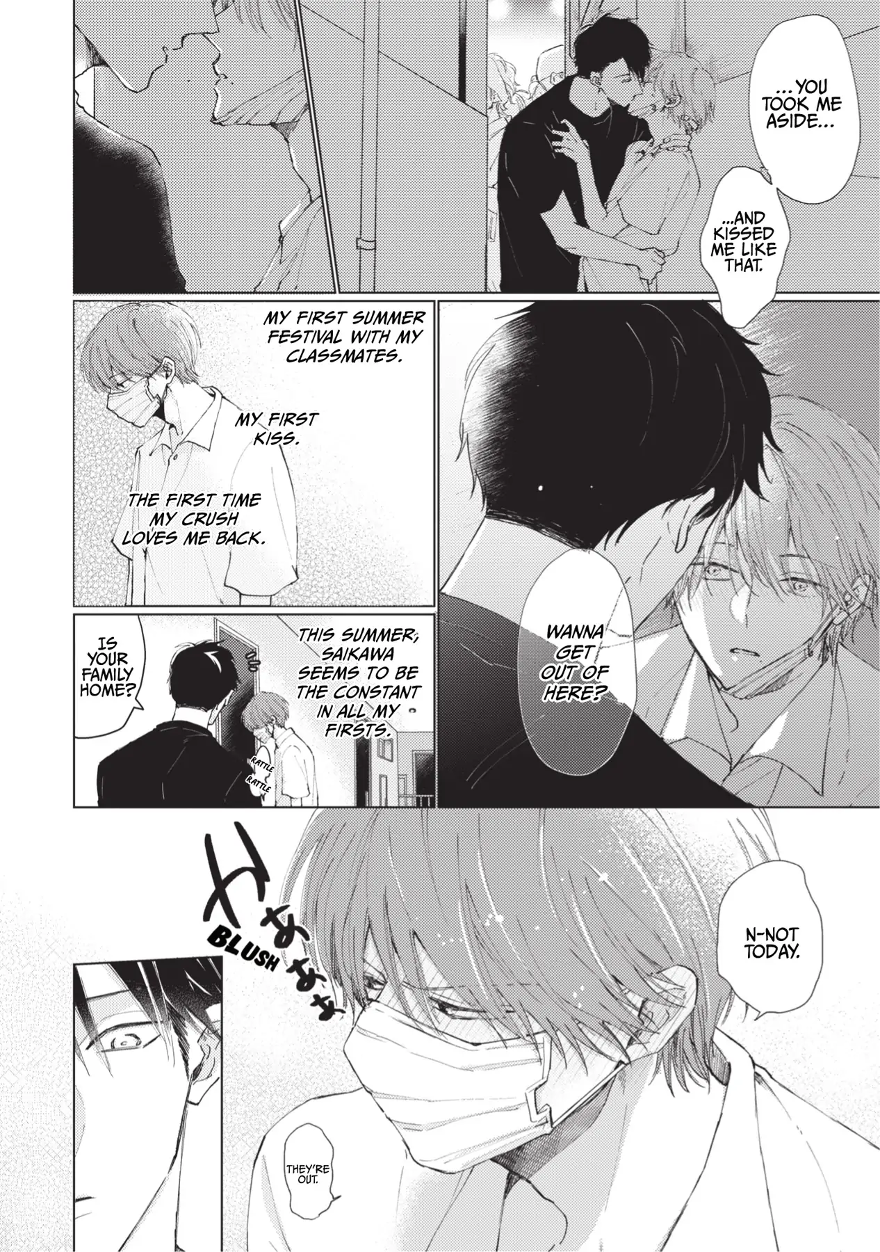 Mask Danshi wa Koishitakunai no ni (Official) - Volume 1 Chapter 10.1 manhwa