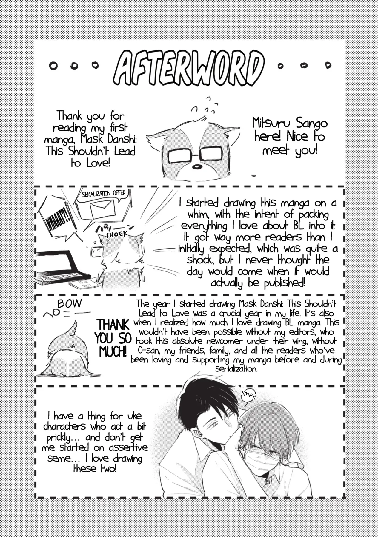 Mask Danshi wa Koishitakunai no ni (Official) - Volume 1 Chapter 10.1 manhwa